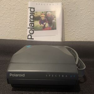 Polaroid Spectra AF Instant Camera With Original Manual Tested & Working